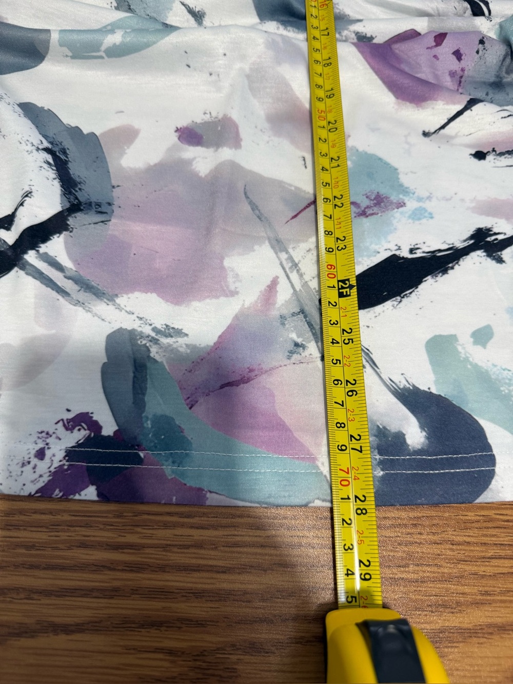1/$10 or 2/$15 NWOT V-Neck Green & Purple Multi Tee. Casual Tee - Picture 6 of 9
